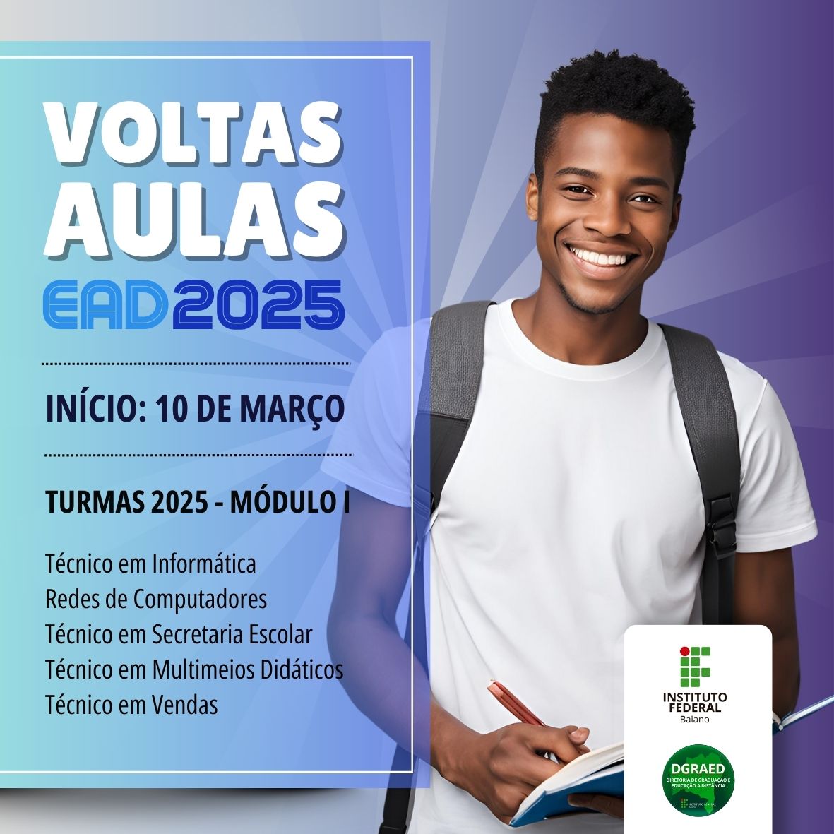 Voltas as Aulas 2025